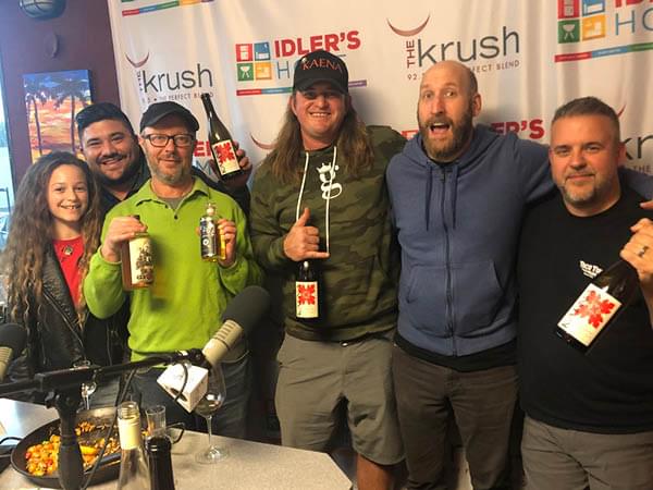 LIQUID LUNCH 12/3/19 SLO DE VIE, KEANA & LUNA RED